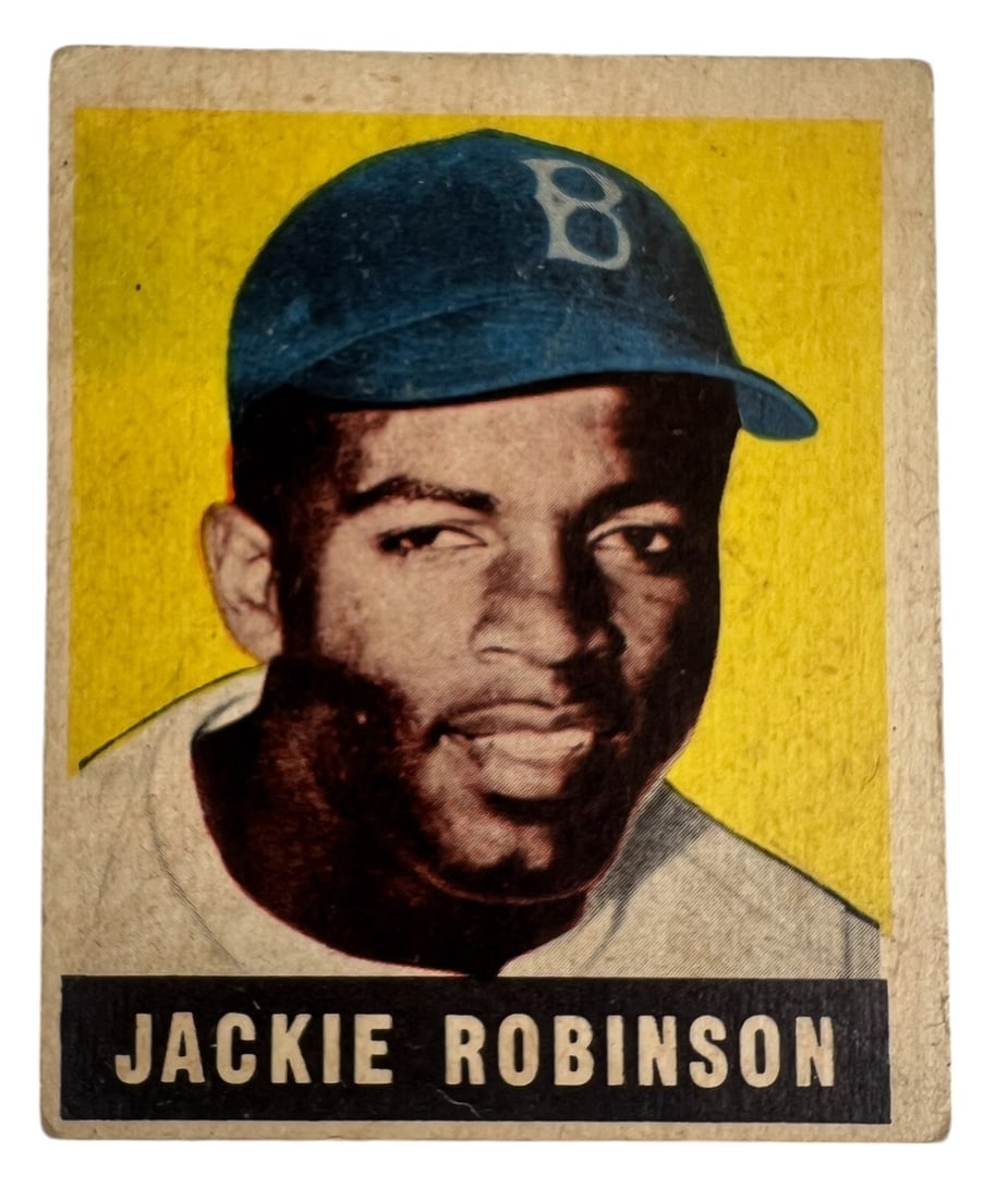 1948 LEAF #79 JACKIE ROBINSON ROOKIE (1 of 2)