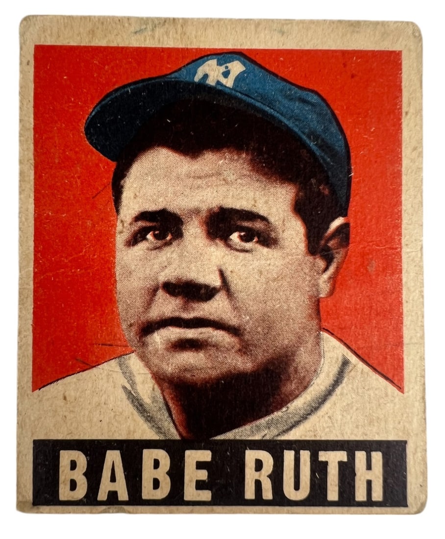 1948 LEAF #3 BABE RUTH (1 of 2)