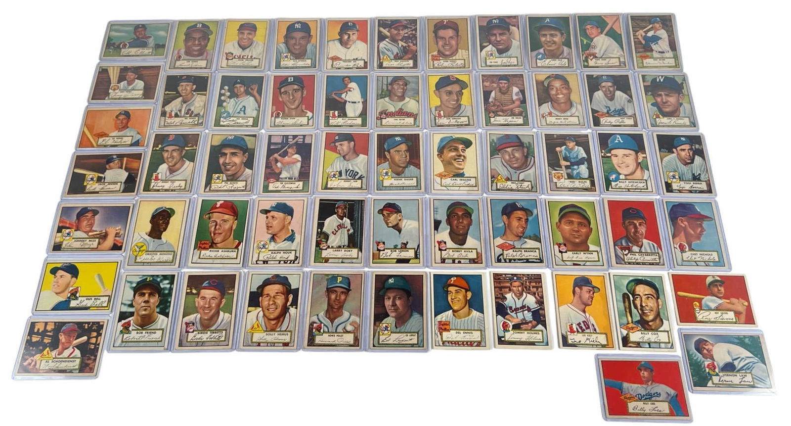 COLLECTION OF 1952 TOPPS BASEBALL CARDS (1 of 17)