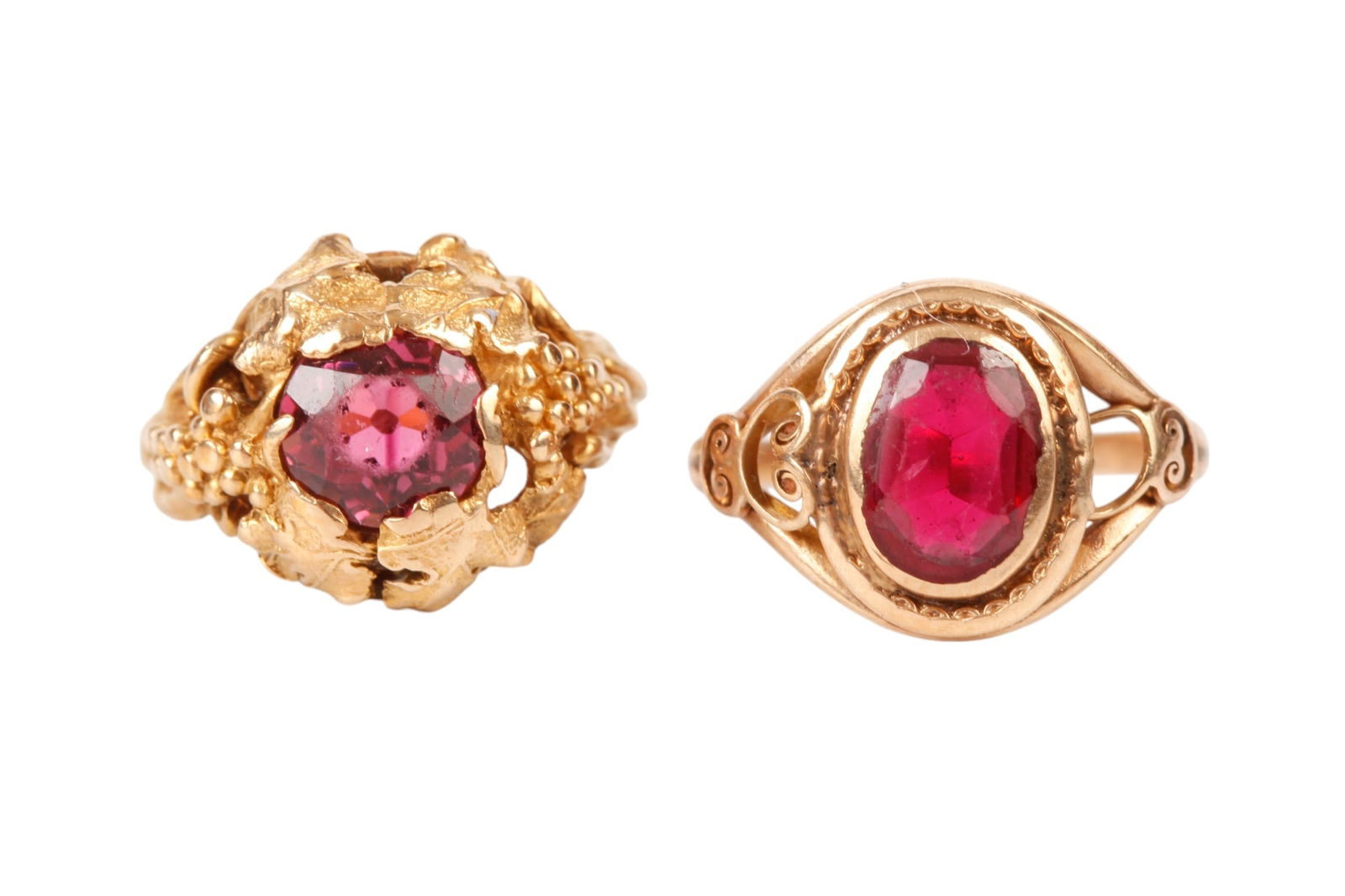 (2) 10k and 14k GOLD RINGS (1 of 10)