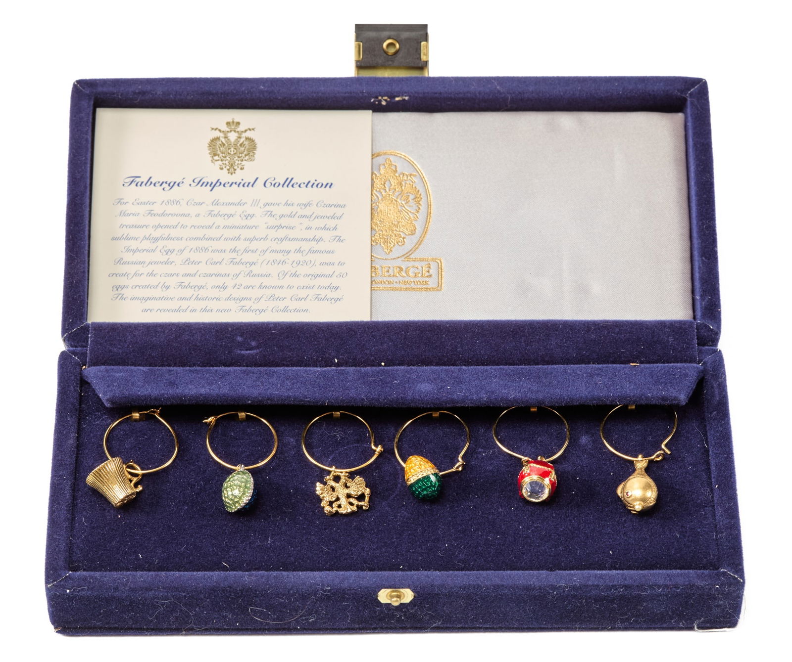 (6) FABERGE IMPERIAL COLLECTION CHARMS (1 of 7)