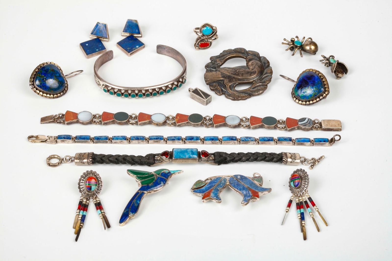 GEORG JENSEN BROOCH and other HANDCRAFTED JEWELRY (1 of 16)