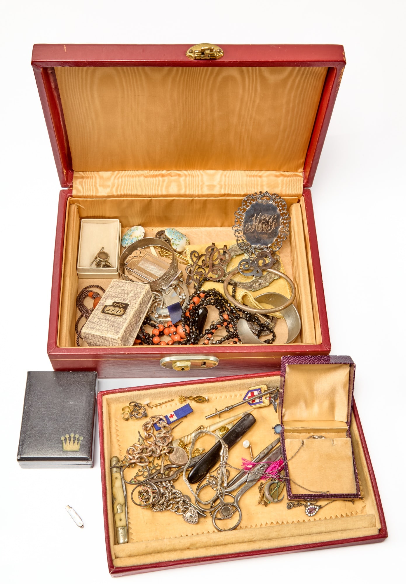 DISCOVERY LOT of VICTORIAN & ANTIQUE JEWELRY etc (1 of 5)