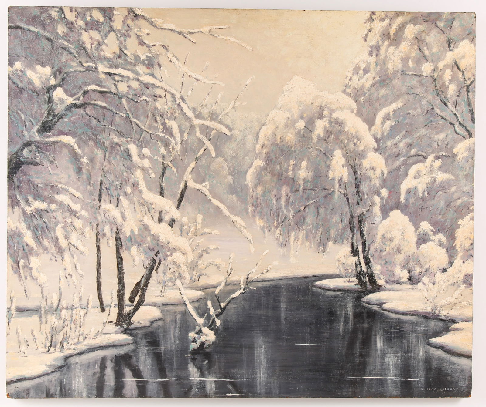 CARL IVAR GILBERT (1882-1959)  "Beauty of Snow" (1 of 9)