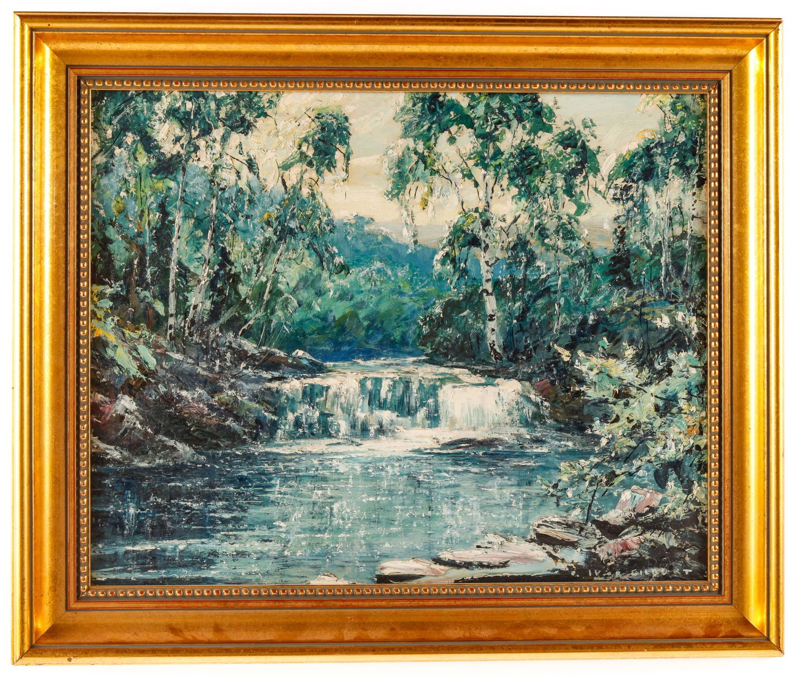 CARL IVAR GILBERT (1882-1959) "Crystal Falls" (1 of 9)