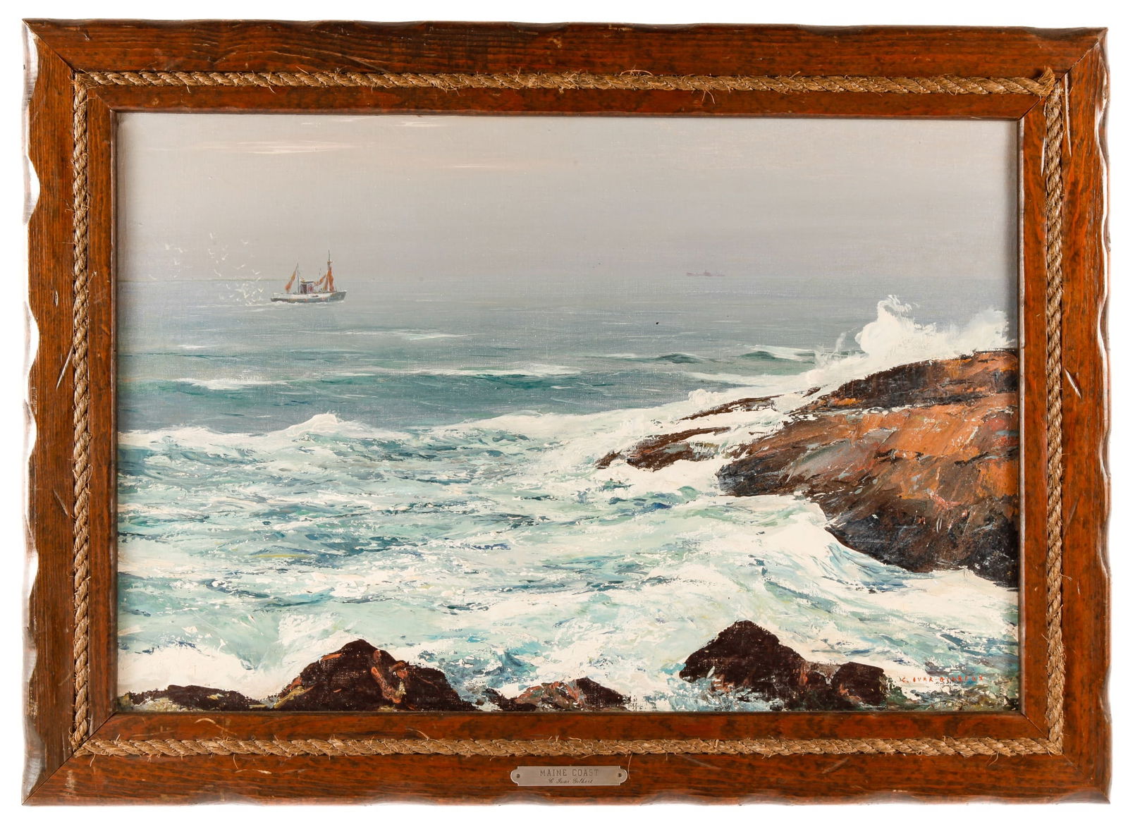 CARL IVAR GILBERT (1882-1959) "Feeding the Gulls" (1 of 12)