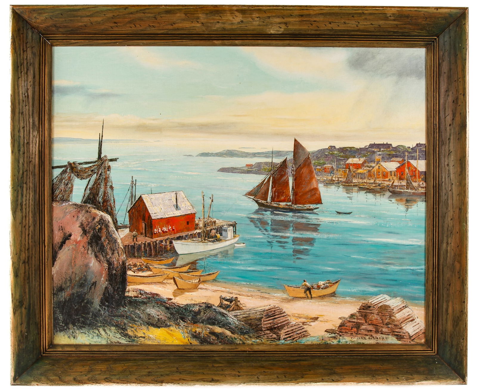 CARL IVAR GILBERT (1882-1959) "Outbound" (1 of 10)