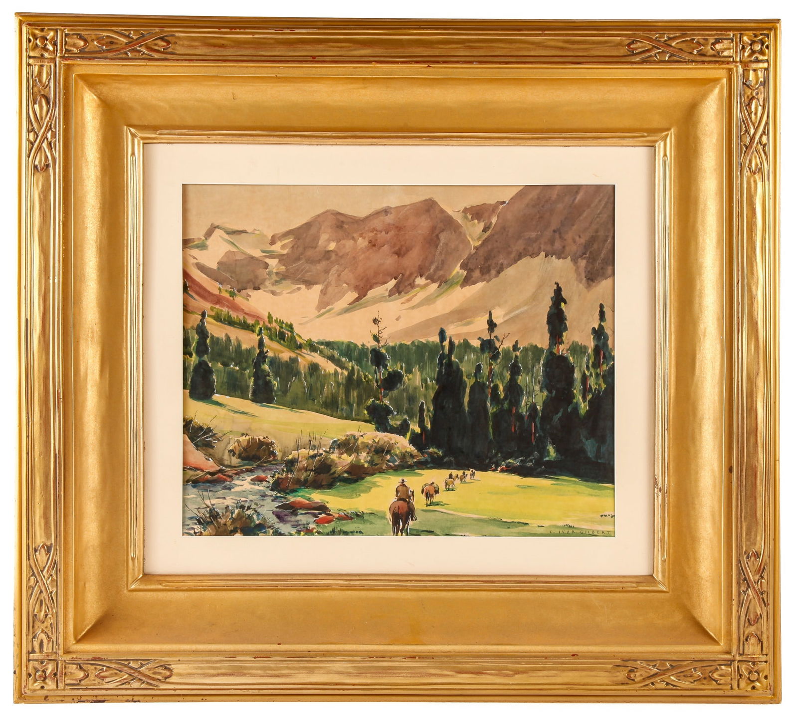 CARL IVAR GILBERT (1882-1959) "In the Rockies" (1 of 11)