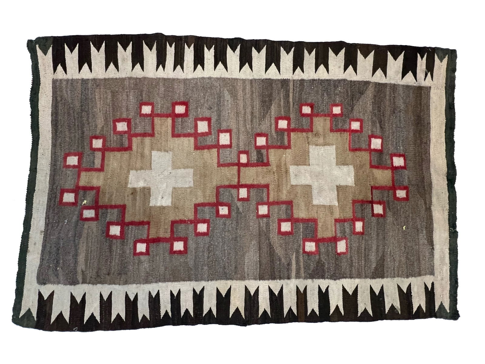 ANTIQUE HAND WOVEN NAVAJO RUG (1 of 10)