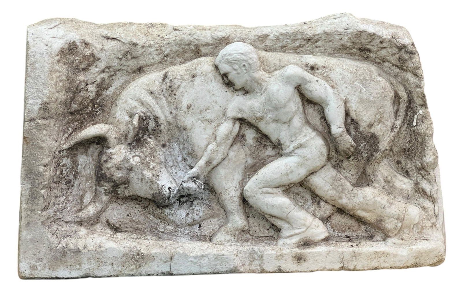 (Early to MID 20th c) MARBLE PLAQUE in BAS RELIEF (1 of 7)