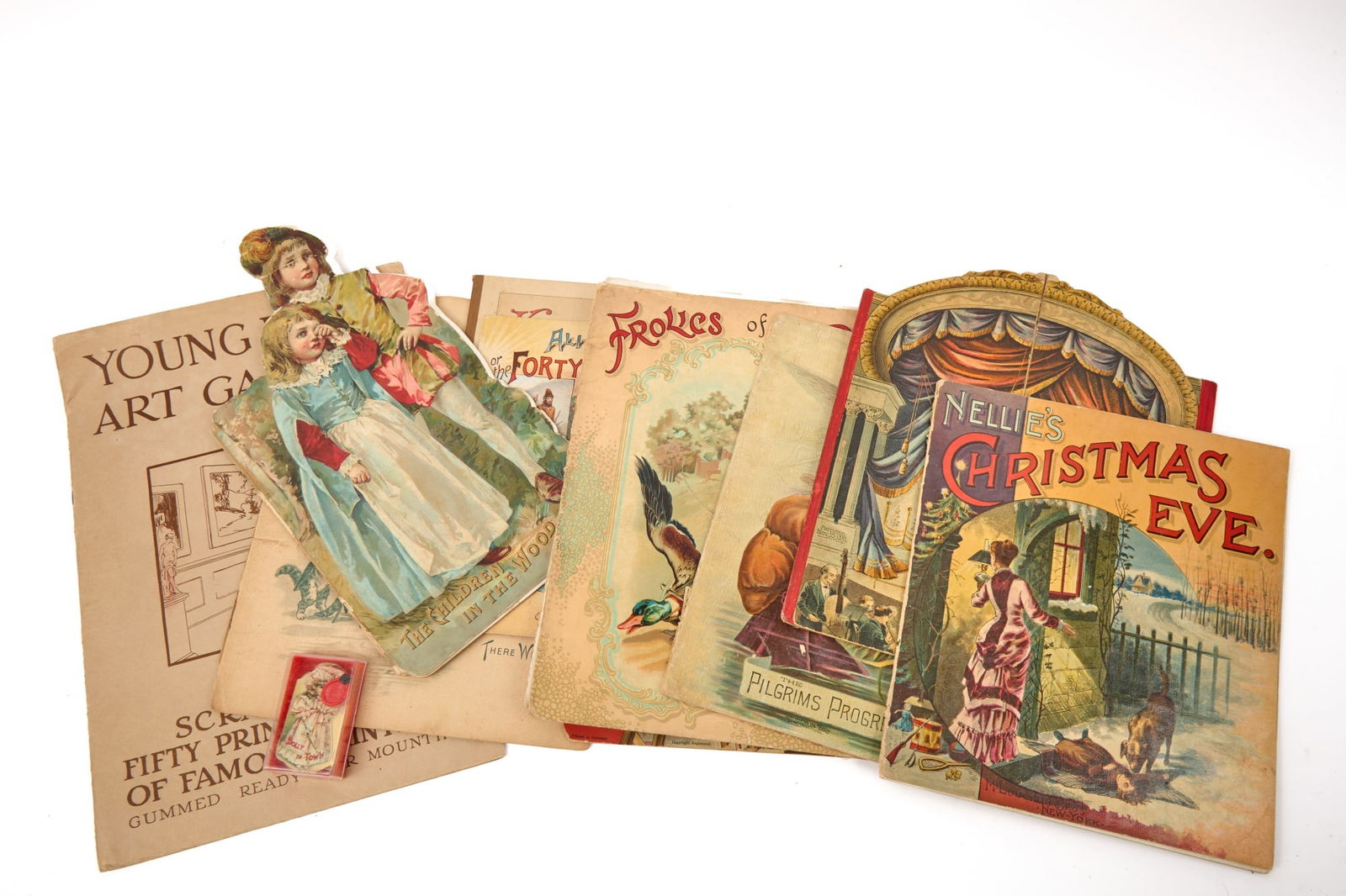 GROUPING of CHILDREN'S CHROMOLITHOGRAPHIC BOOKS (1 of 5)