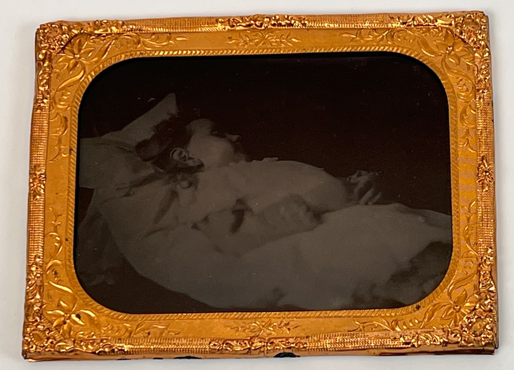 POST MORTEM TINTYPE OF A CHILD (1 of 6)