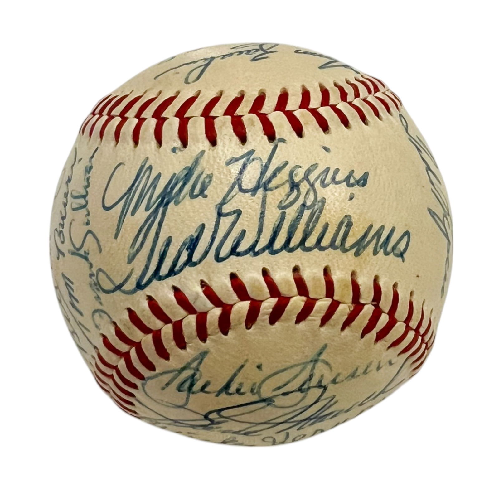 1955 RED SOX TEAM SIGNED BASEBALL (1 of 7)