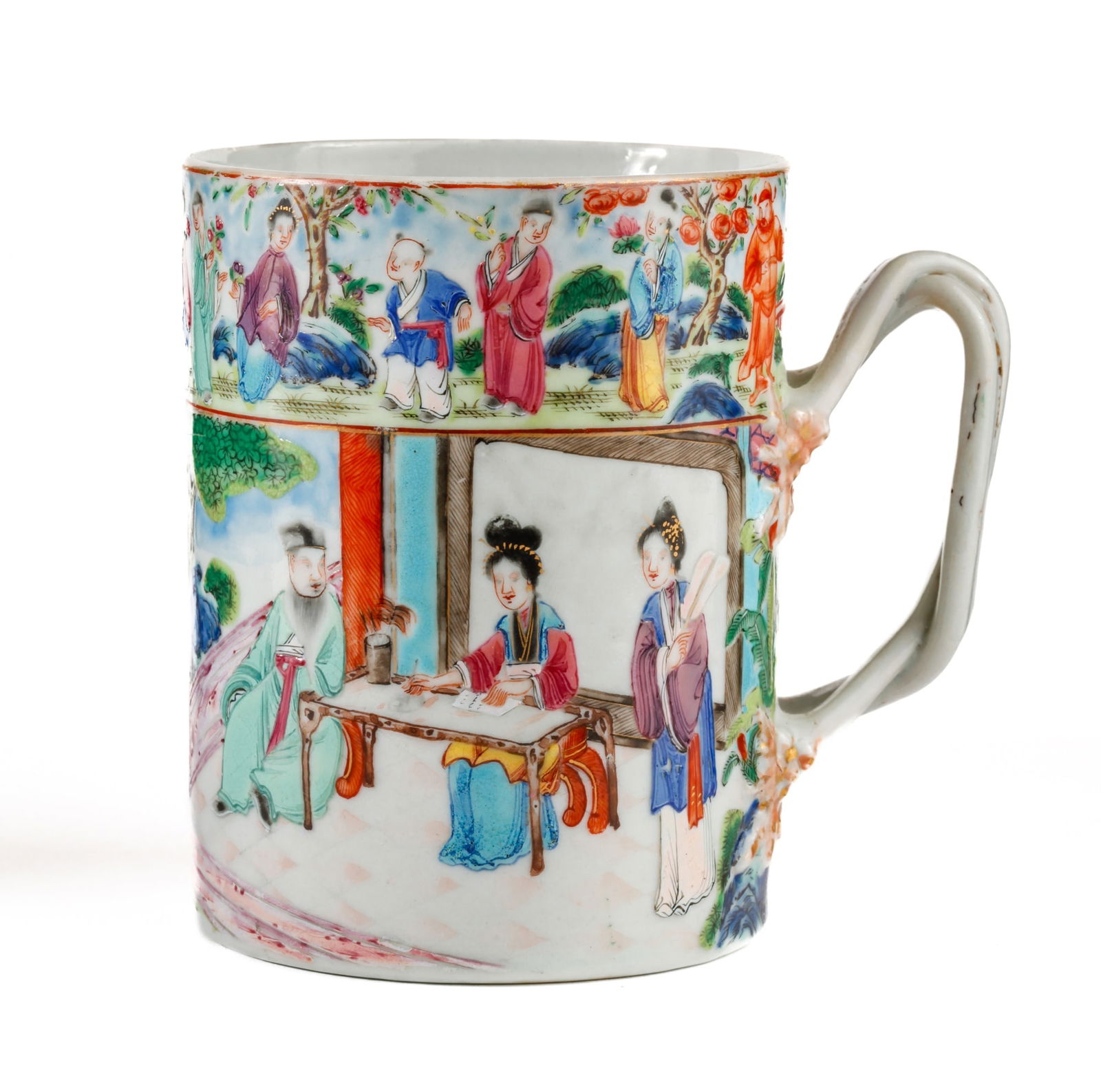 FABULOUS (19th c) ROSE MANDARIN MUG (1 of 9)