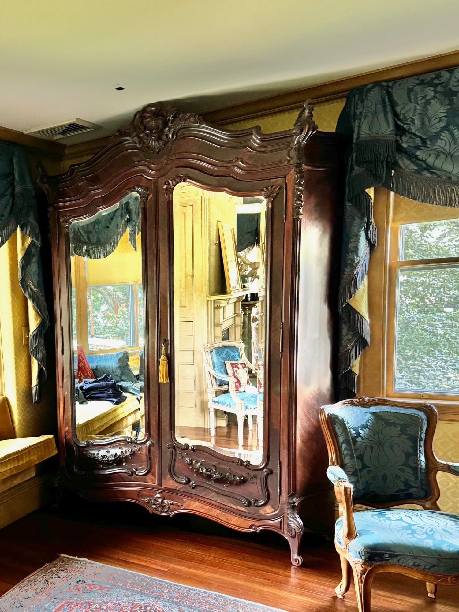 FABULOUS (19th c) CARVED FRENCH ARMOIRE*** (1 of 8)