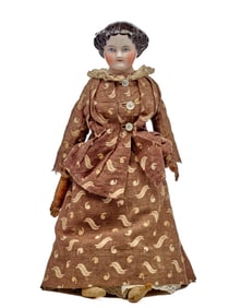 14 IN CHINA DOLL BLACK HAIR