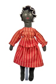 16 IN STOCKING FACE BLACK DOLL