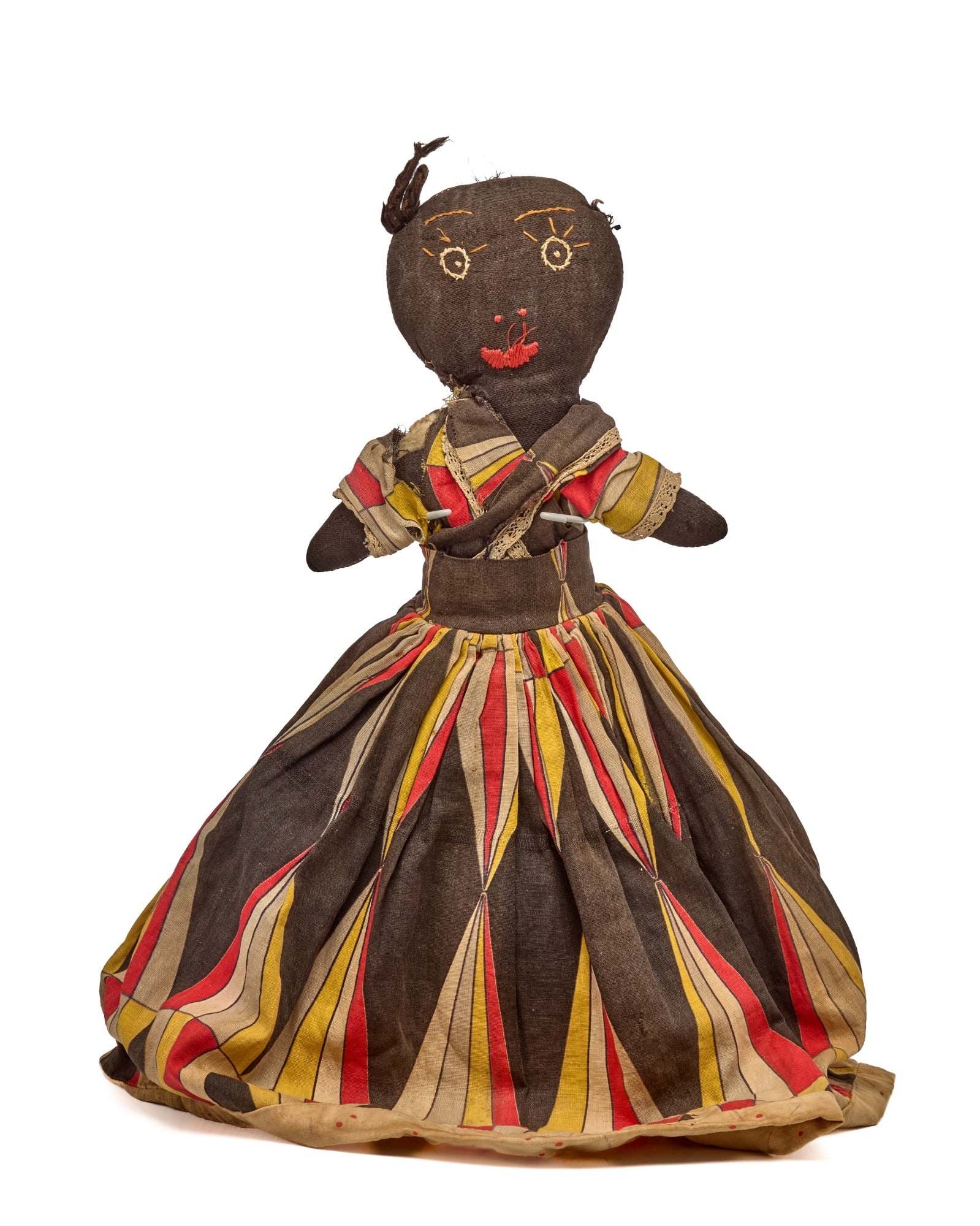 12 IN TOPSY TURVY DOLL WITH GREAT FABRIC (1 of 12)