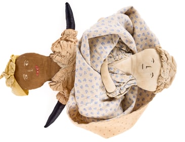 10 1/2 IN TOPSY TURVY DOLL
