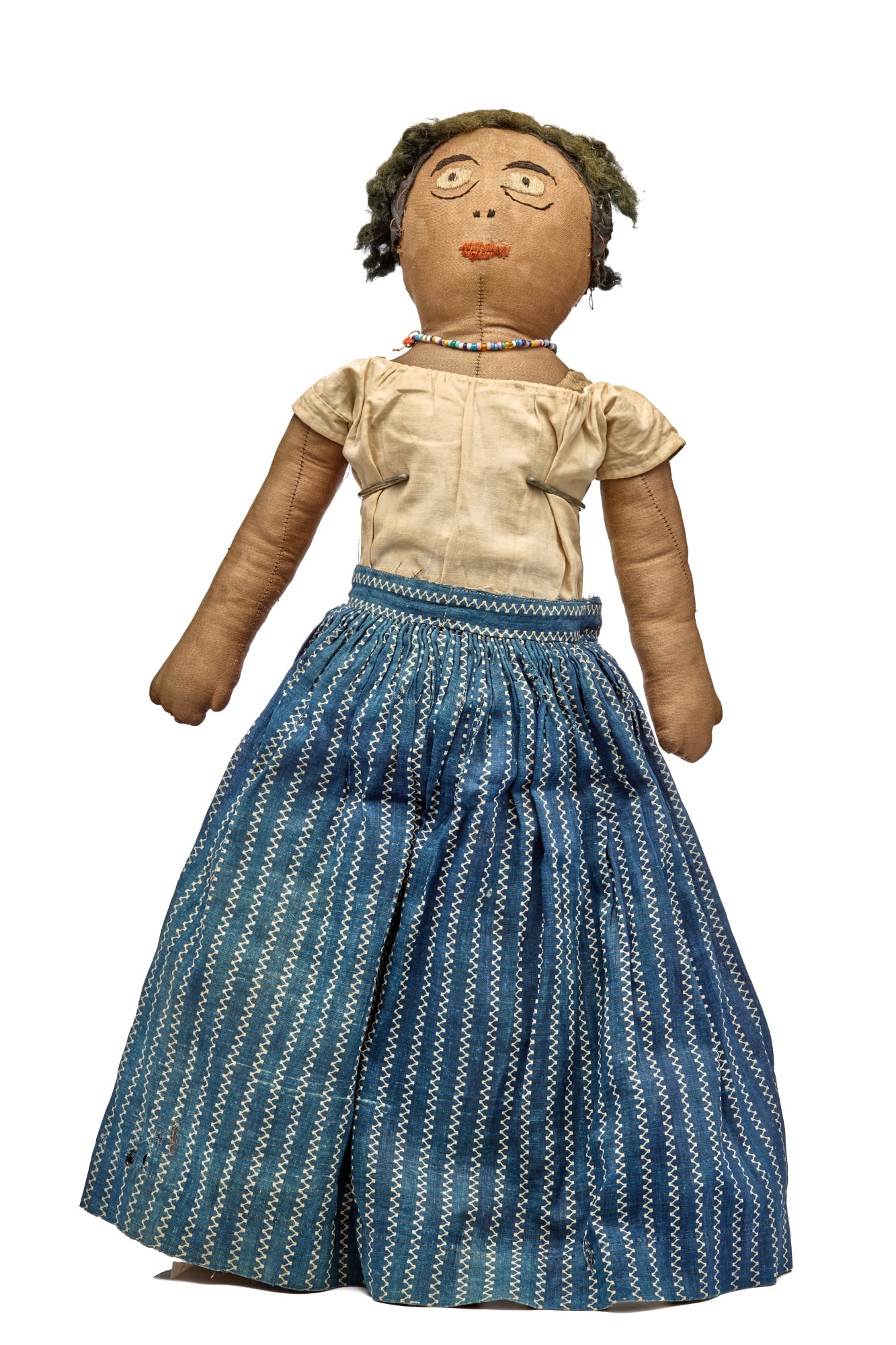 23 IN EYES WIDE OPEN DOLL: This girl goes through life with her eyes wide open. And yet I don't think she has a clue. She is just quiet and takes it all in. We all could use a friend like that. She has an embroidered face that 