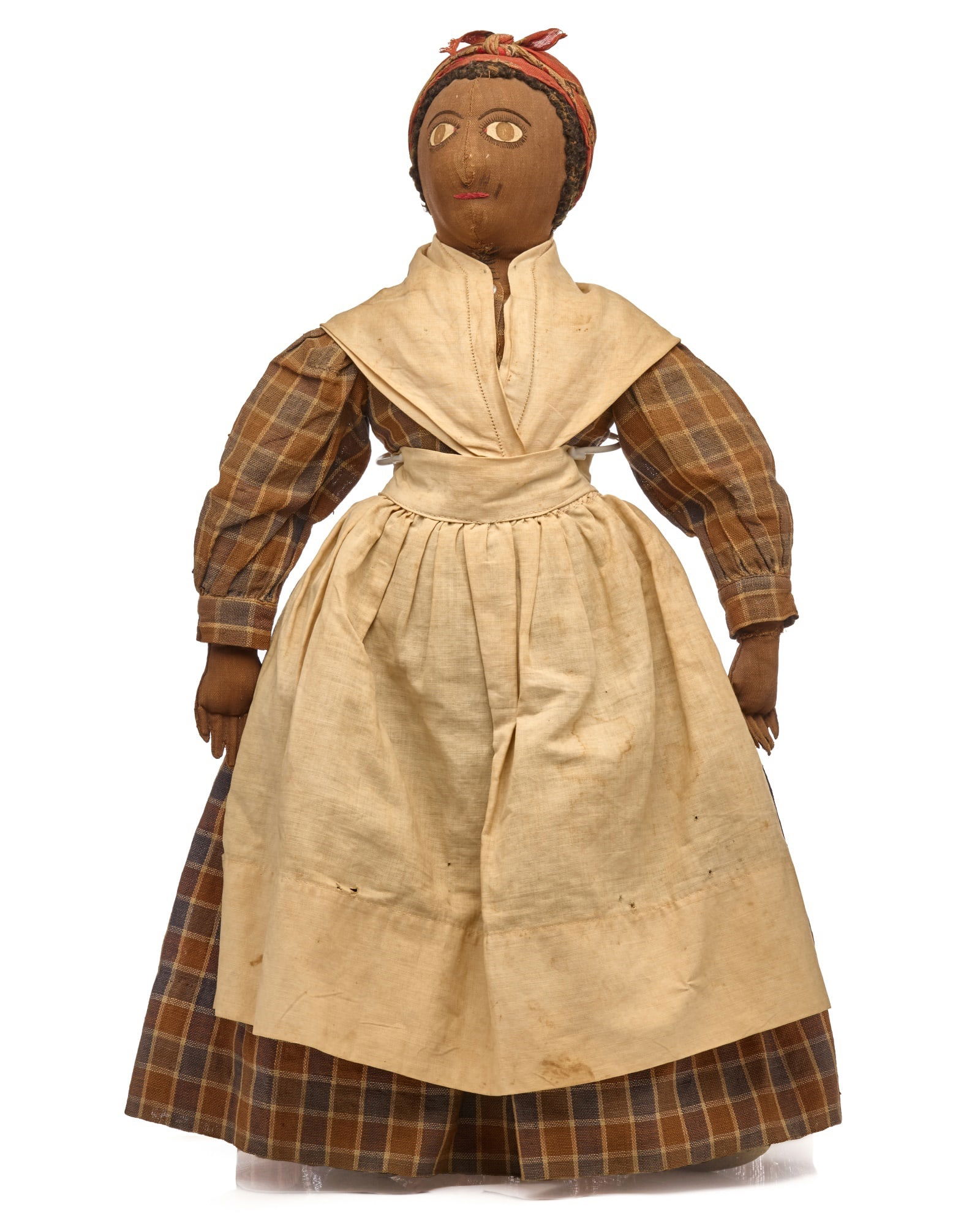 22 IN EXQUISITE BLACK CLOTH DOLL (1 of 7)