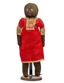 PRECIOUS 16 INCH STOCKINETTE BLACK DOLL
