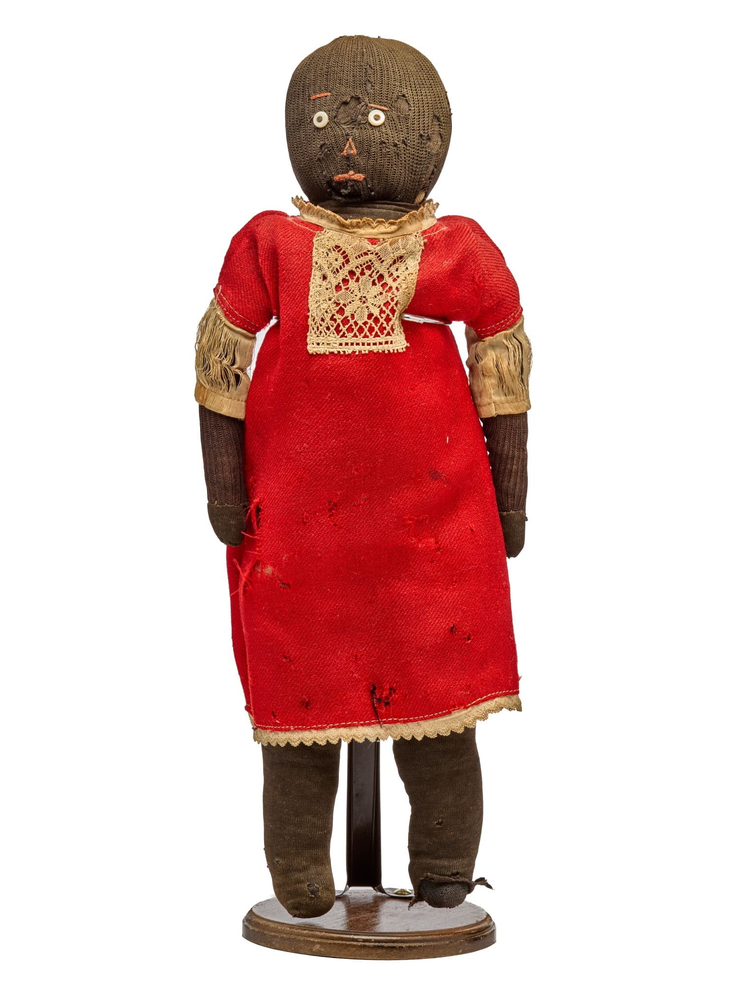 PRECIOUS 16 INCH STOCKINETTE BLACK DOLL (1 of 11)