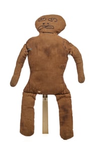 17 INCH BLACK BOY DOLL with GREAT FACE
