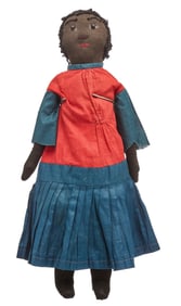 20 1/2 IN BEAUTIFUL BLACK DOLL