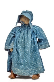 21 INCH PENCIL FACE CLOTH DOLL from ALABAMA