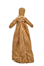 22 INCH CLOTH DOLL with HOURGLASS FIGURE