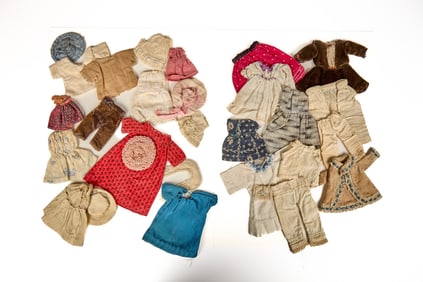 LOT OF SMALL DOLL CLOTHES