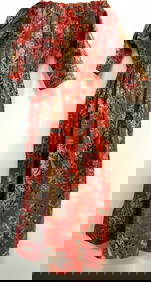 22 IN RED AND BLACK PRINT CHILD'S DRESS (1 of 7)