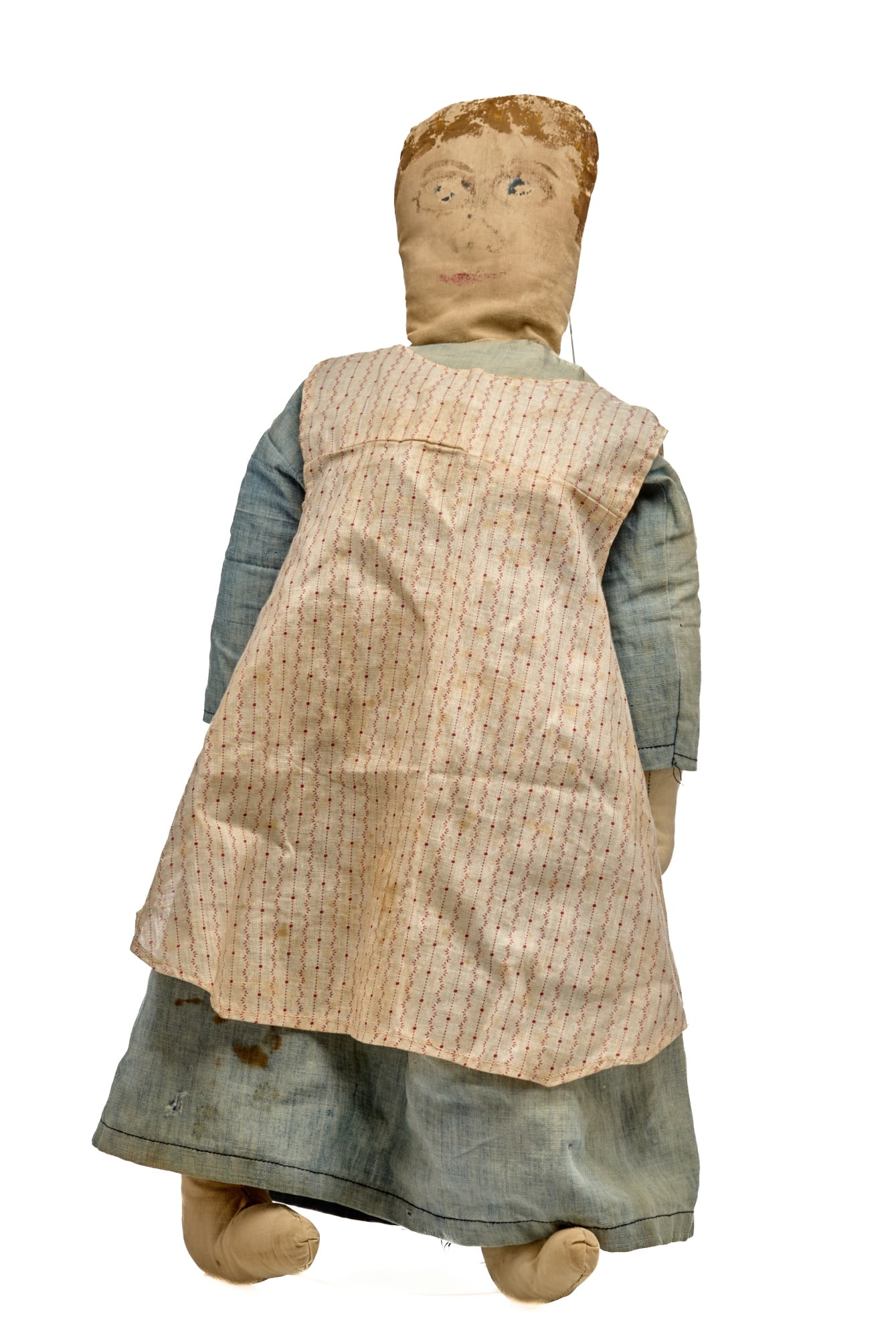 23 INCH PAINTED FACE CLOTH DOLL - MIDWEST ORIGIN (1 of 7)