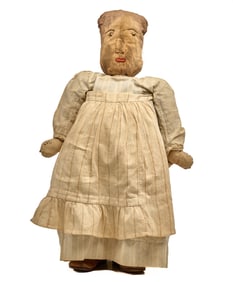 26 INCH RAG STUFFED CLOTH MOTHER HEN DOLL