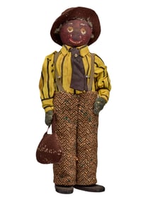 12 IN BLACK BOY DOLL
