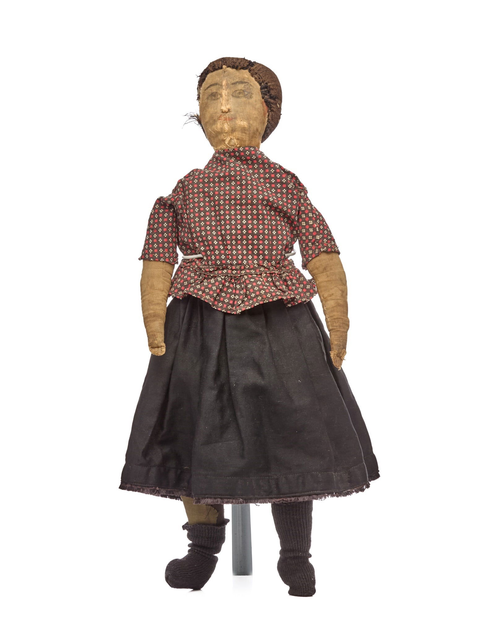22 IN DOLL WITH CALICO BLOUSE (1 of 8)
