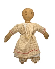 19 IN TWO FACED, DOLL