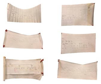 GROUPING OF EXTENSIVE MISC GENEALOGICAL RECORDS