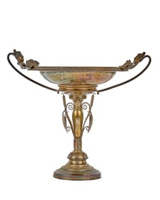1872 STERLING SILVER PRESENTATION COMPOTE TROPHY