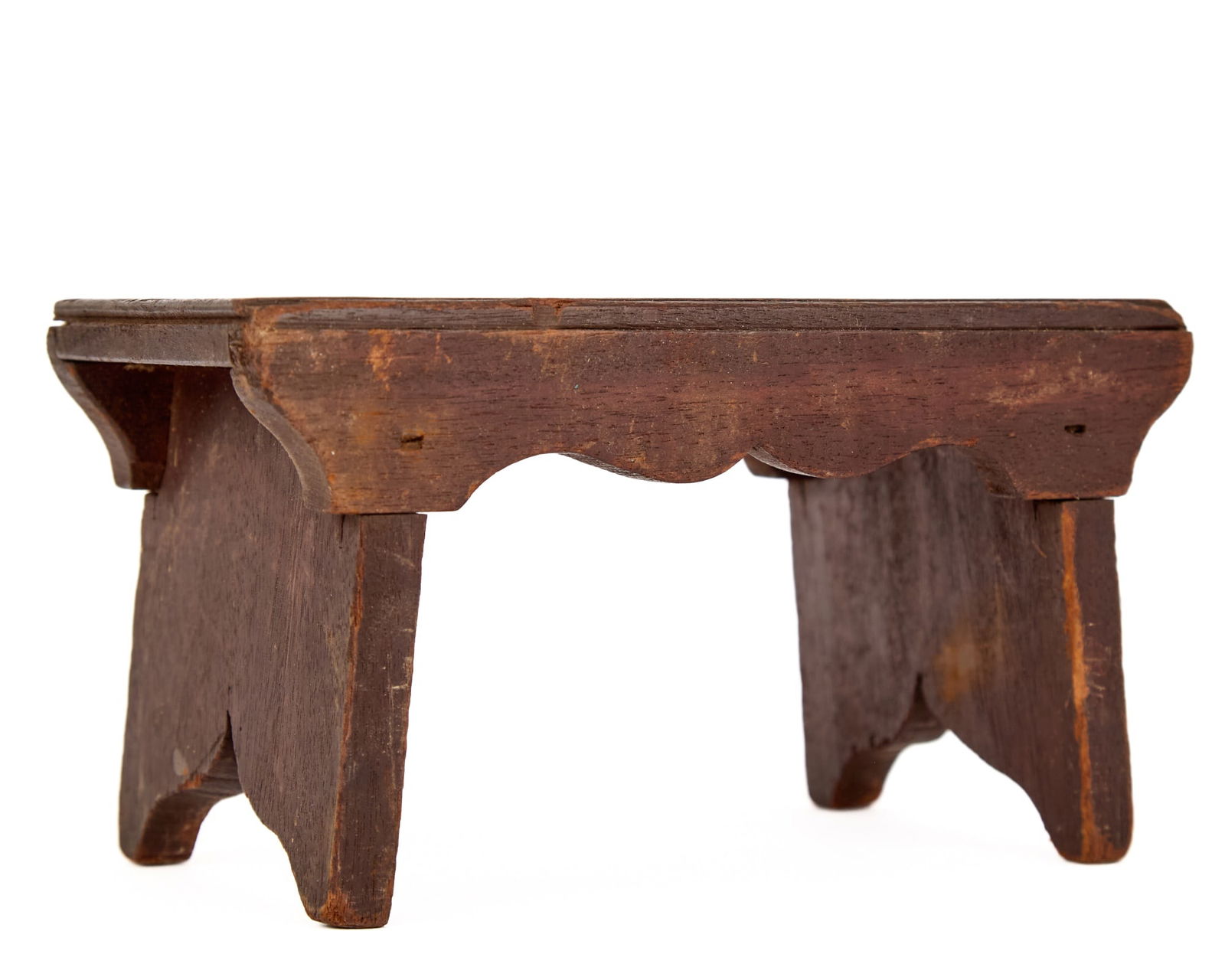 EARLY CHILD'S CRICKET with SHAPED APRON (1 of 6)