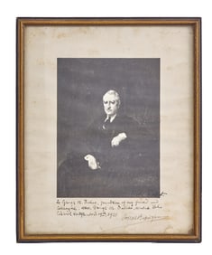 SIGNED PHOTOGRAPHIC PRINT of JOSEPH BUFFINGTON