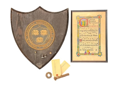 COLLECTION OF HARVARD MEMORABILIA