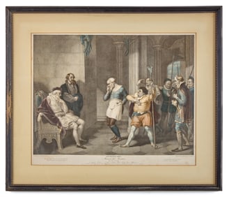 1798 "MEASURE FOR MEASURE" SHAKESPEARE ENGRAVING
