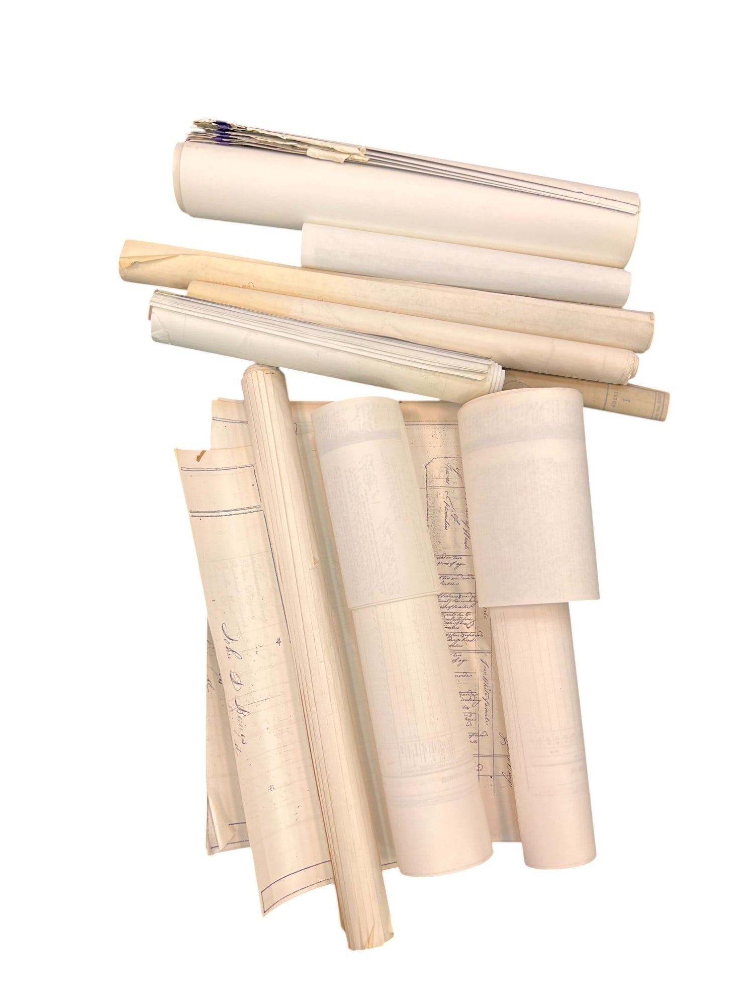 GROUPING OF VINTAGE TOPOGRAPHICAL MAPS, PLANS, ETC (1 of 15)