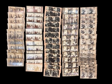 (5) SETS OF STEREOVIEWS, 1920S