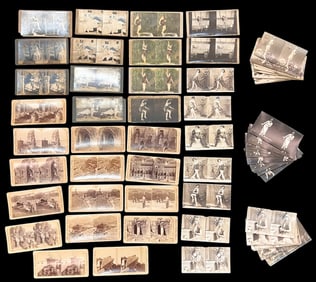 (7) SETS OF STEREOVIEWS, 1920S RISQUE