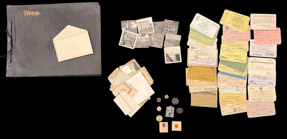 1920 DOCUMENTED STEAMER BLUE TRIANGLE LOT