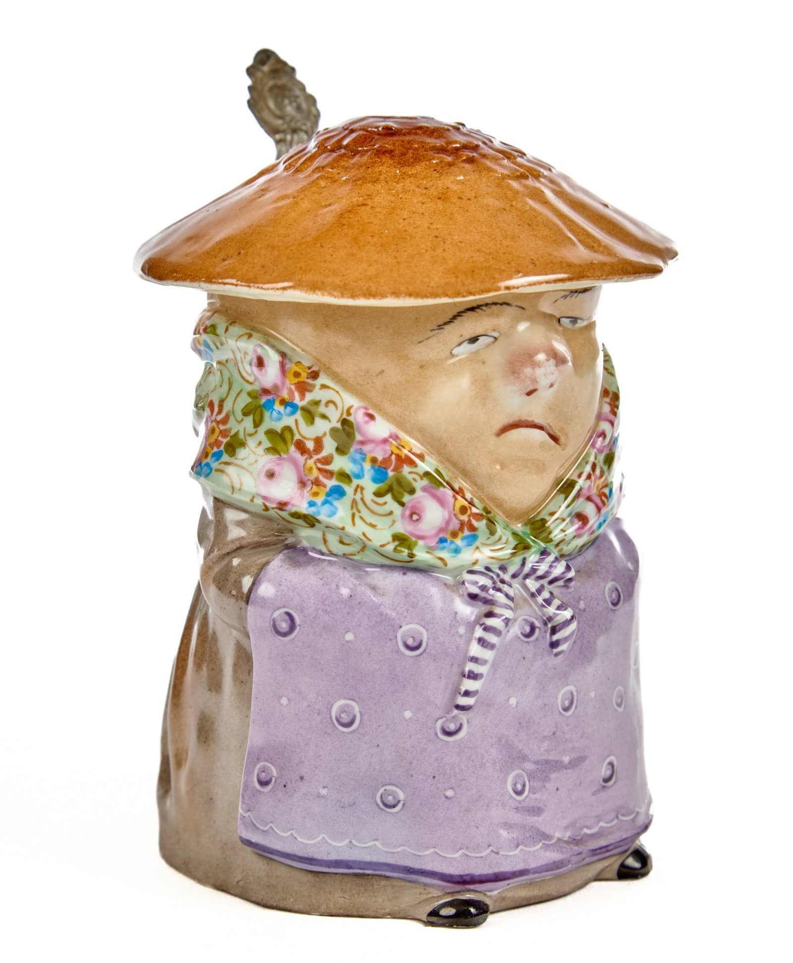 SCHIEHOLZ CHARACTER STEIN: 6 3/4 inches. Condition: Good. Temp No 2379