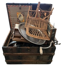 DOME TOP CHEST DISCOVERY LOT